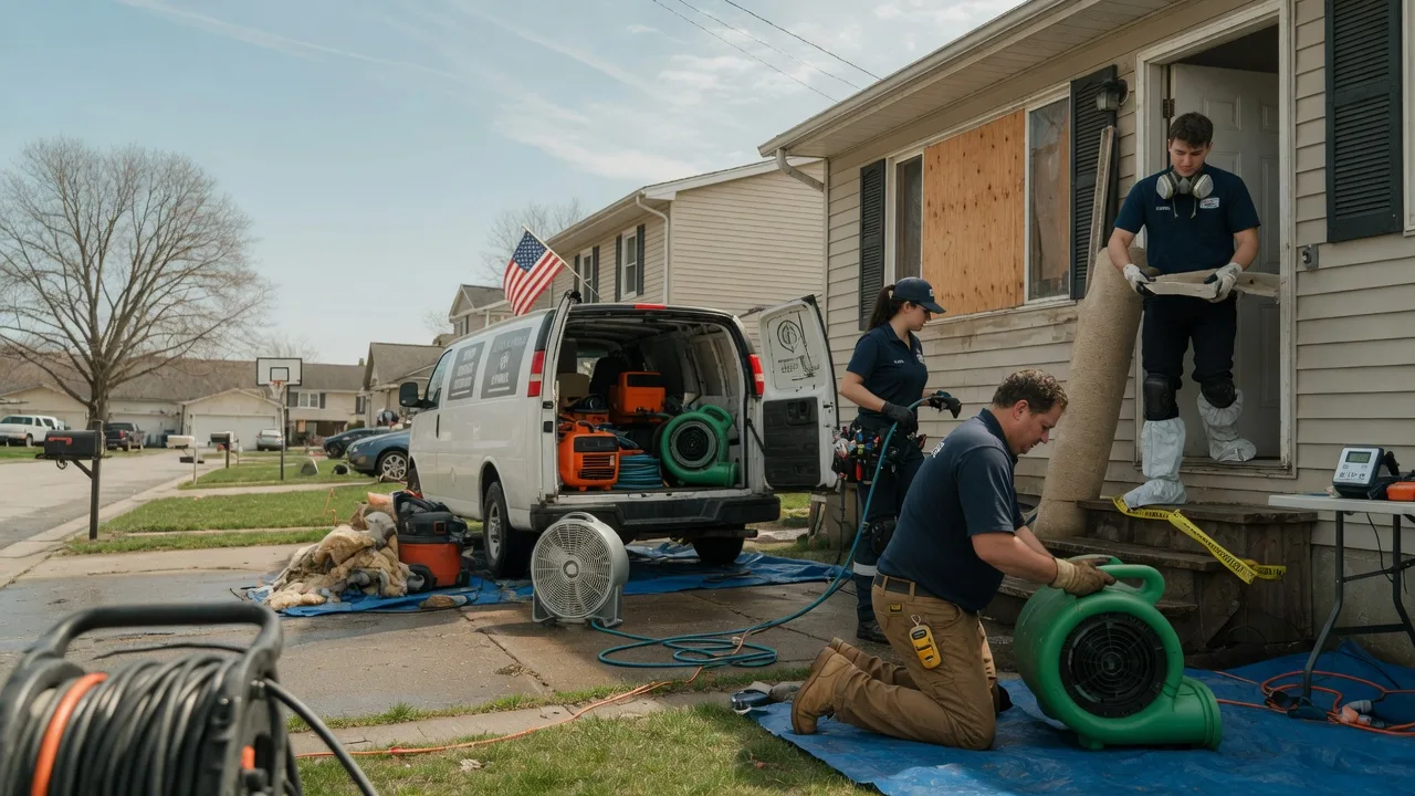 Water Damage Restoration in Beulah, MO near me